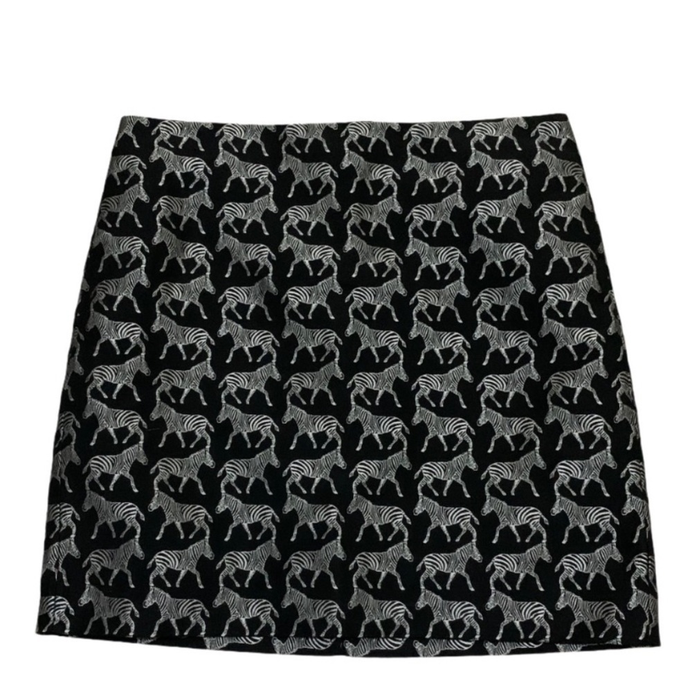COPY - J. Crew Zebra Print Mini Skirt